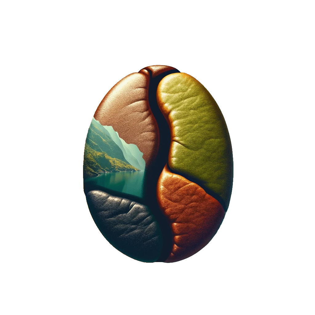 raw gree coffee bean